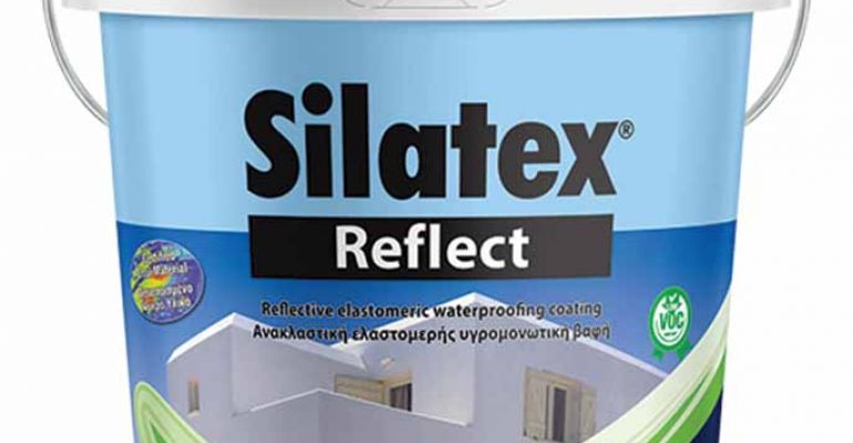Silatex® Reflect λευκό (Ανακλαστική ελαστομερής υγρομονωτική βαφή)