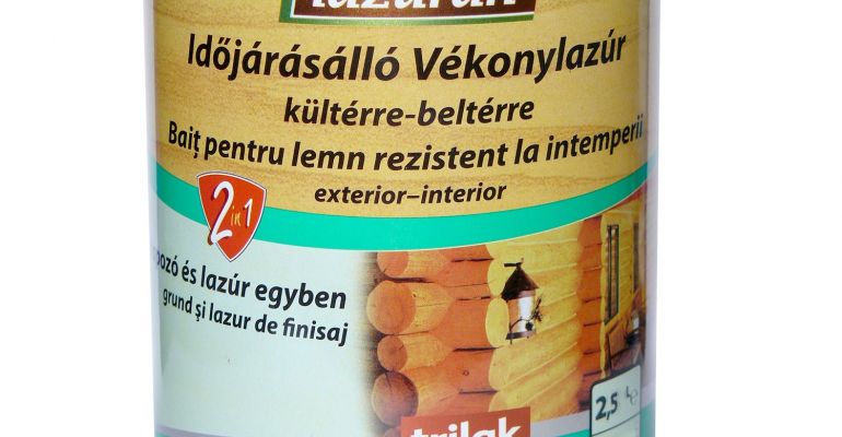 Lazuran Aqua 2 in 1 Woodstain