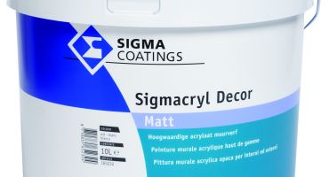 Sigmacryl Décor Matt  (Άοσμο ατοξικό πλαστικό χρώμα πολύ υψηλής απόδοσης)