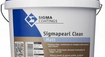 Sigmapearl Clean Matt (Το κορυφαίο πλήρως πλενόμενο πλαστικό χρώμα τεχνολογίας Easy Clean)